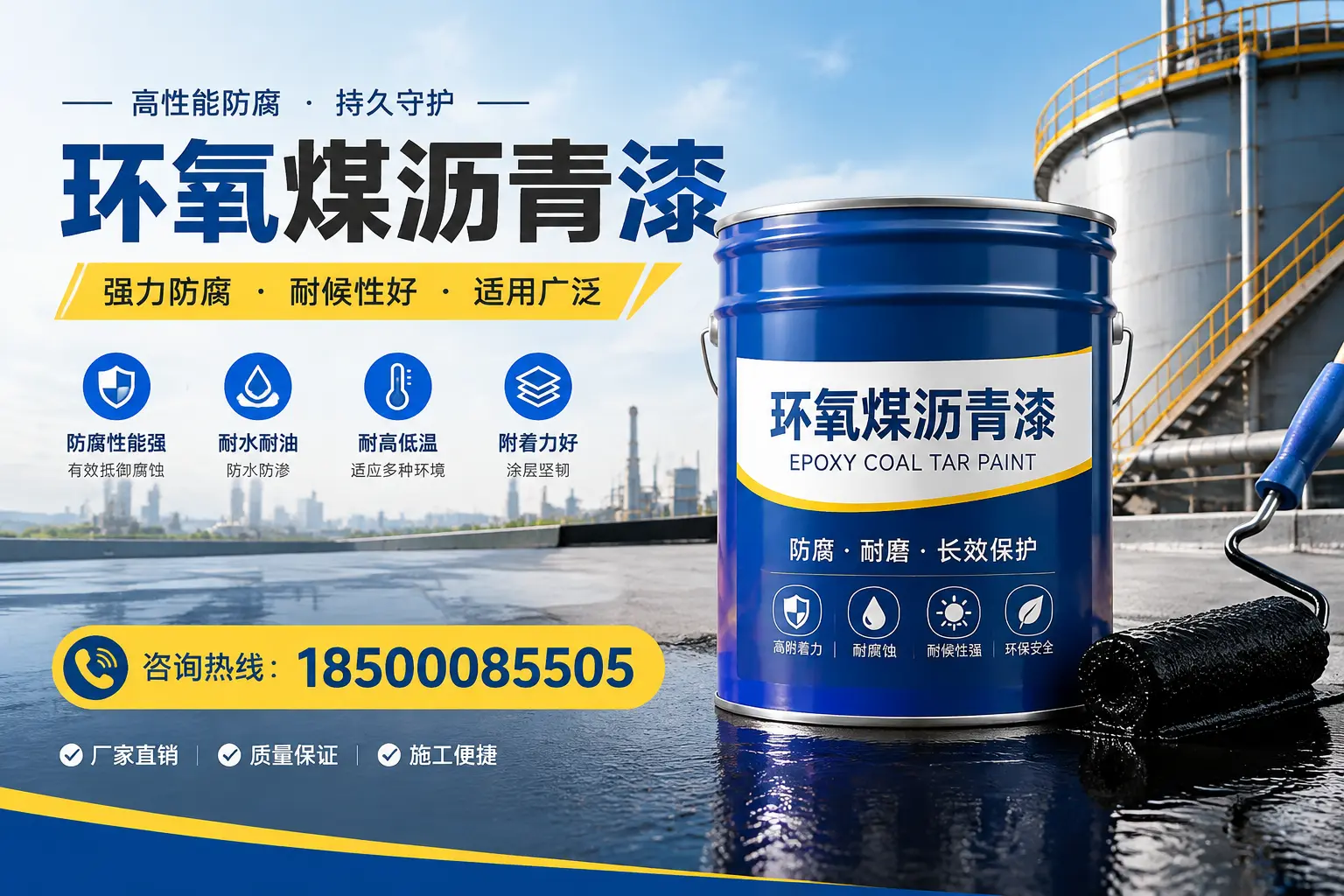 环氧煤沥青漆的储存与运输注意事项,宽城企业须知